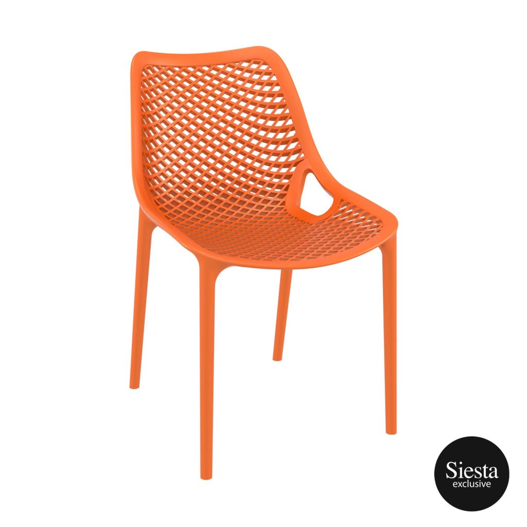 Air Outdoor Chair colour ORANGE available to order now!