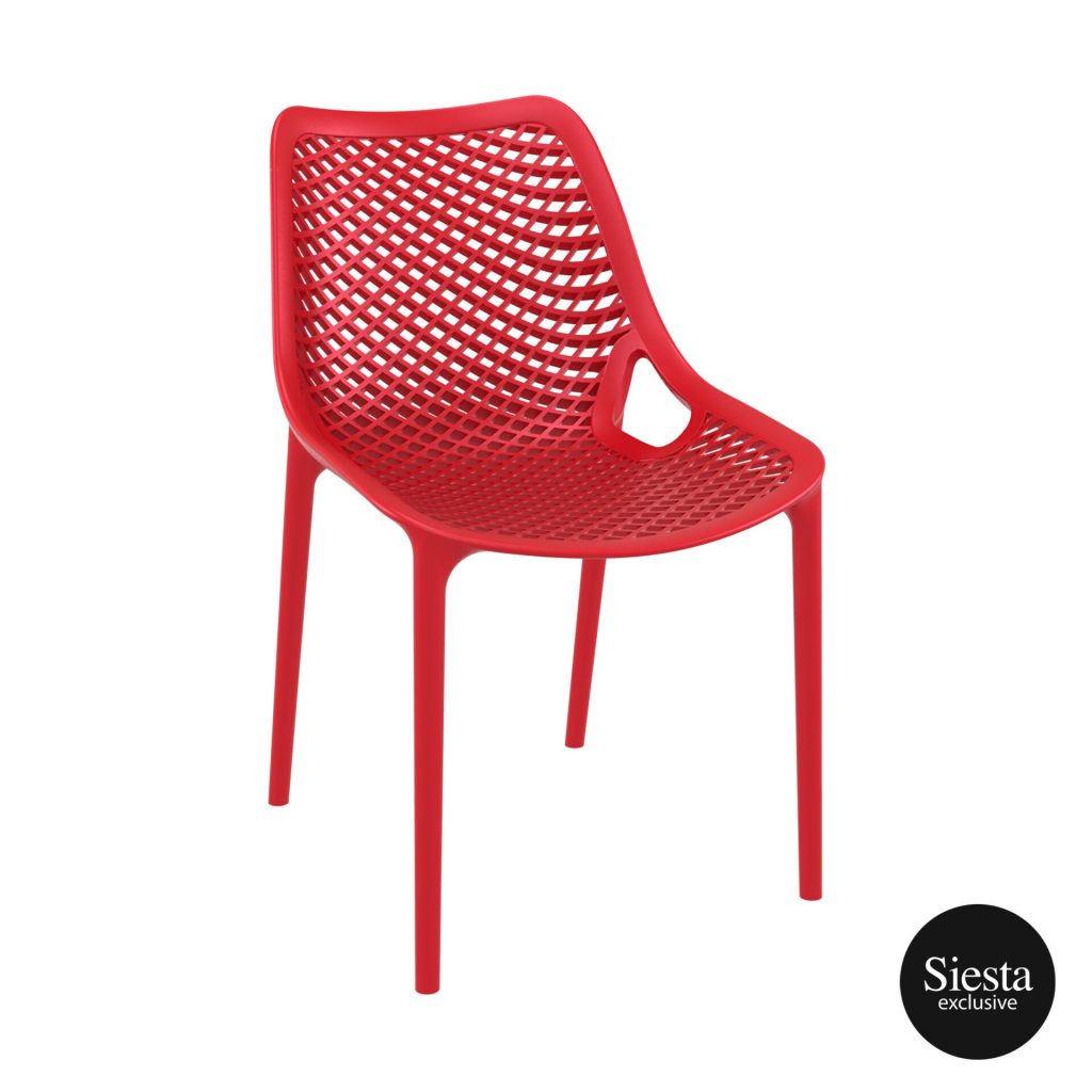 Air Outdoor Chair colour RED available to order now!