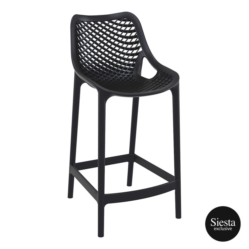 Air Outdoor Stool 650mm colour BLACK available to order now!