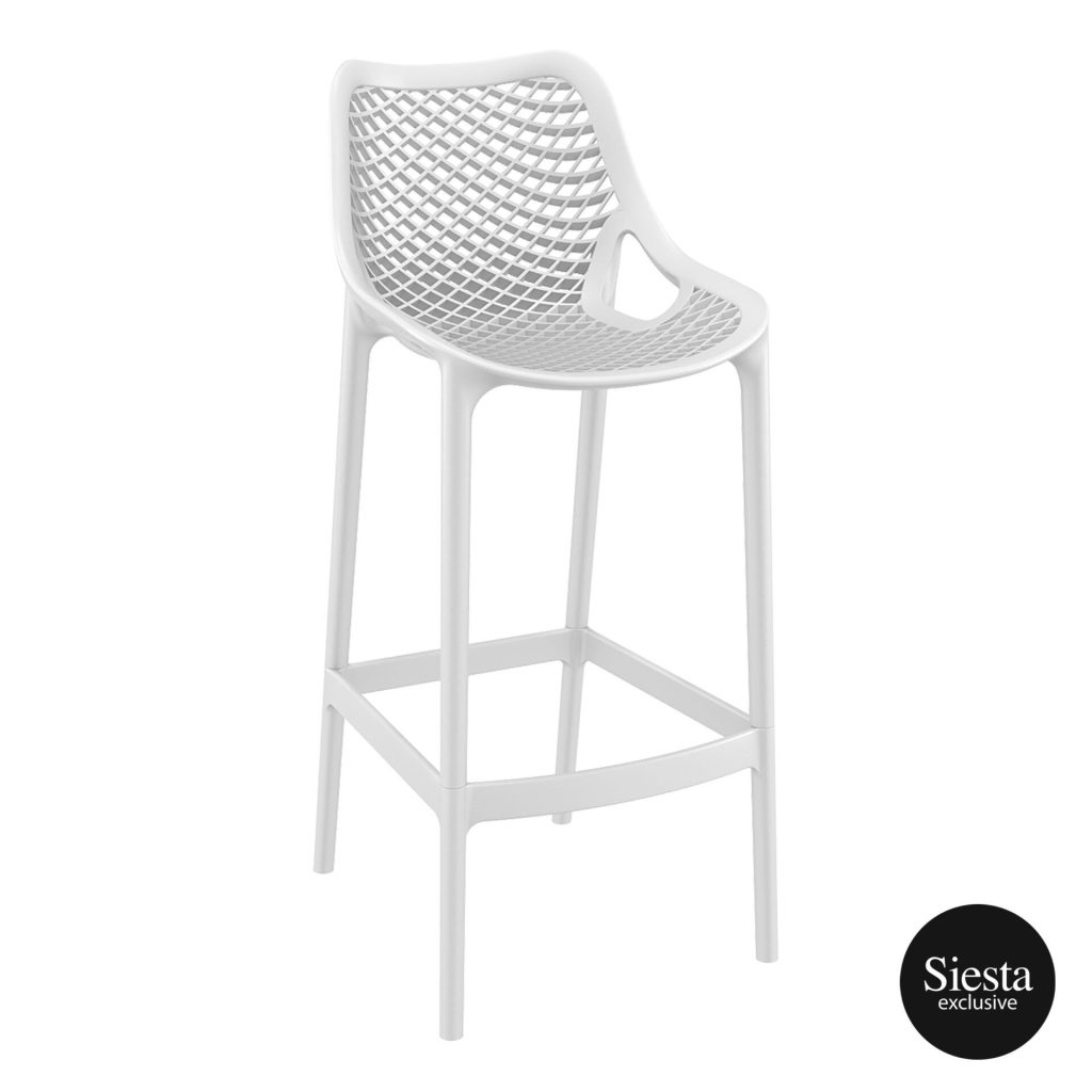 Air Outdoor Stool 750mm colour WHITE available to order now!