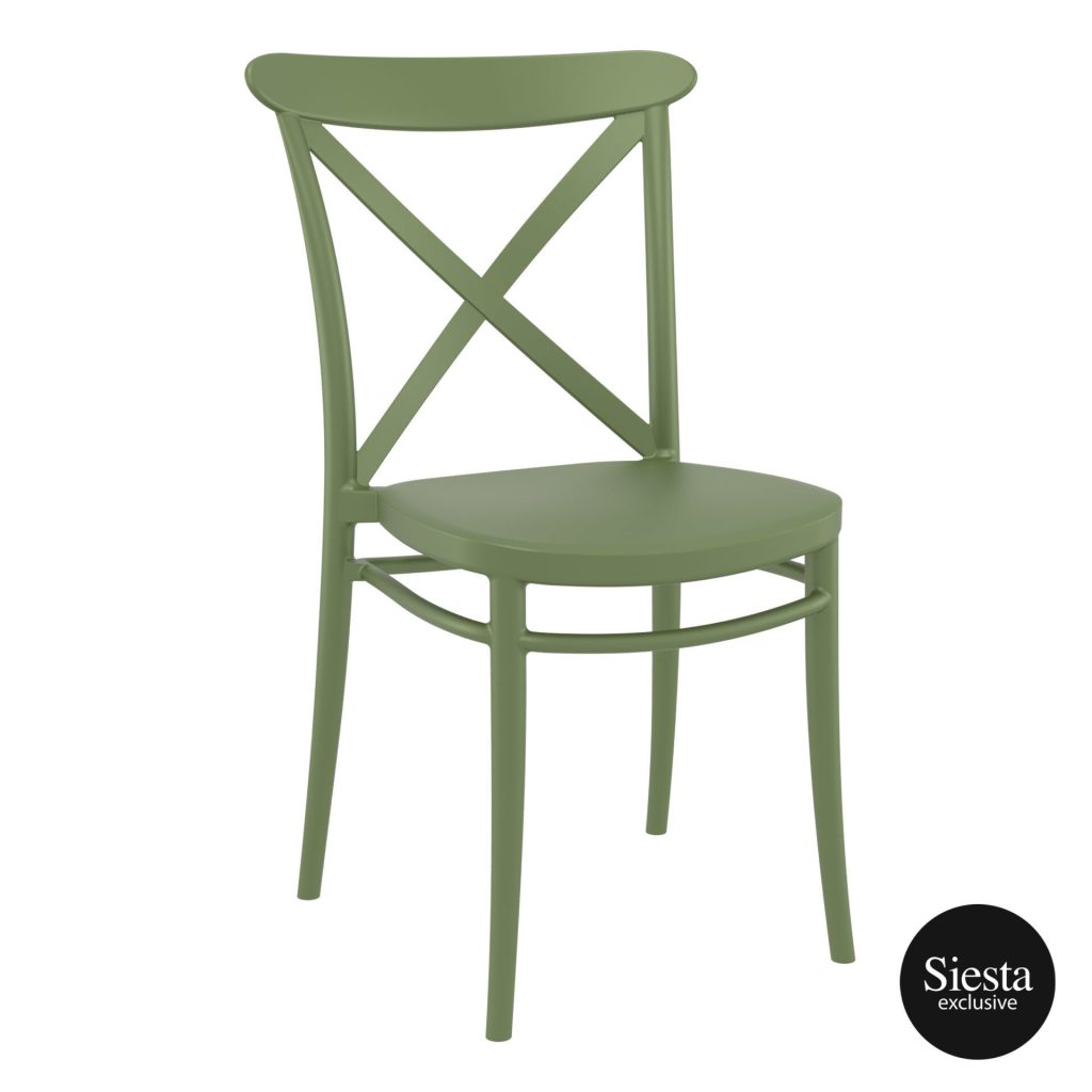 Cross Outdoor Chair colour GREEN available to order now!