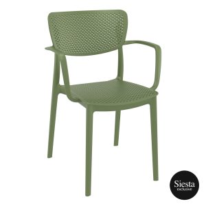 Loft Outdoor Café Chair colour GREEN available to order now!