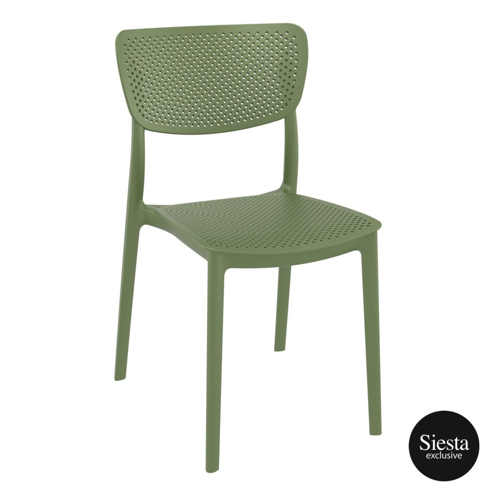 Lucy Outdoor Café Chair colour GREEN available to order now!