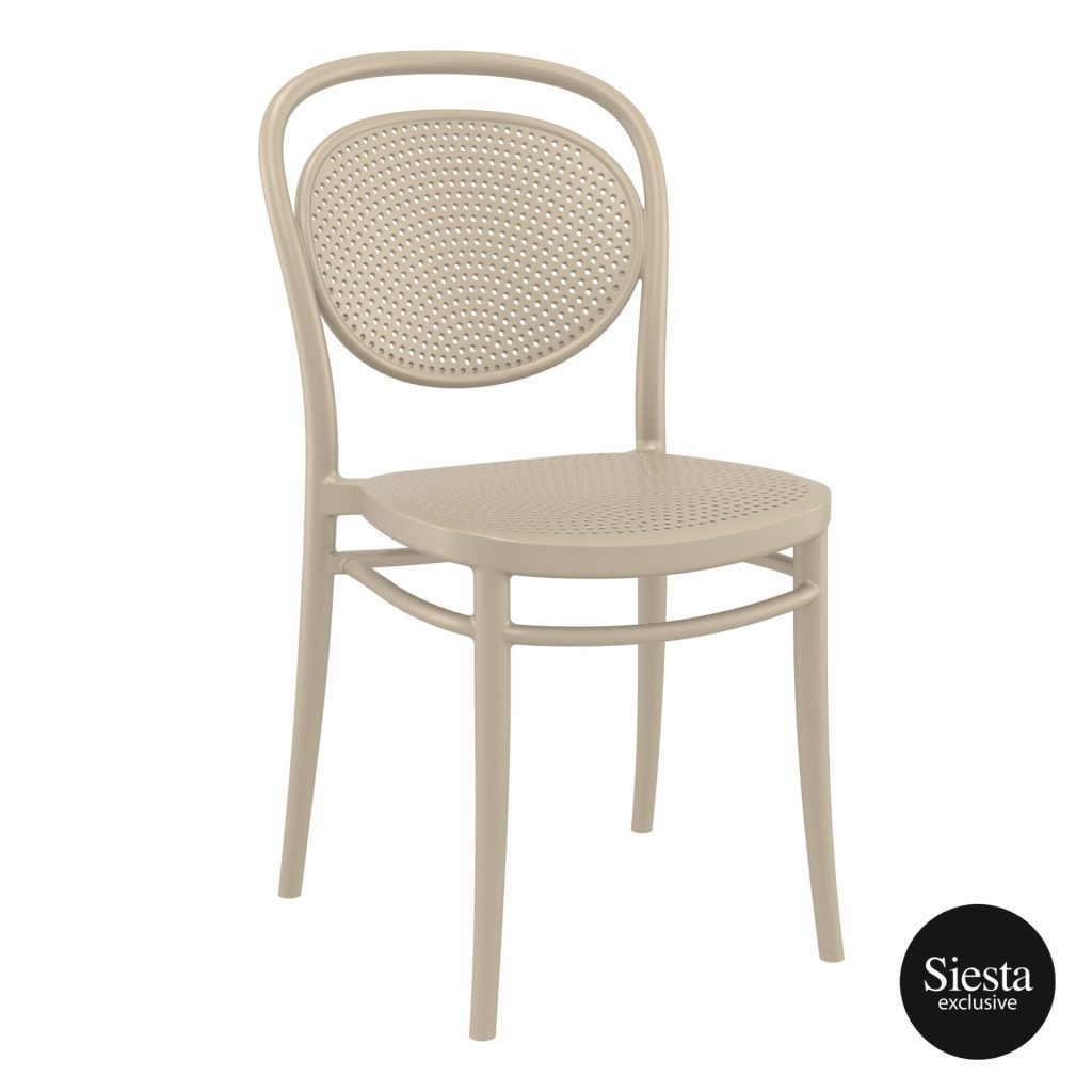Marcel Outdoor Chair colour TAUPE available to order now!
