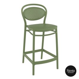 Marcel Outdoor Stool 650mm colour GREEN available to order now!