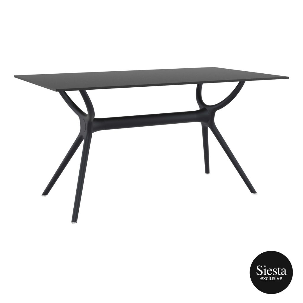 Air Outdoor Table 1400 colour BLACK available to order now!