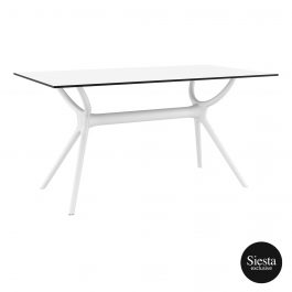 Air Outdoor Table 1400 colour WHITE available to order now!