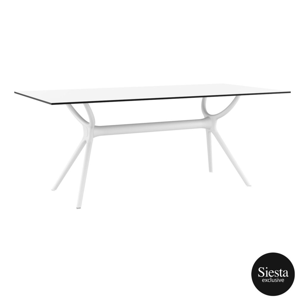 Air Outdoor Table 1800 colour WHITE available to order now!