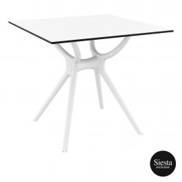 Air Outdoor Table 800 colour WHITE available to order now!