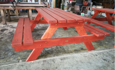 A-Frame 1800 Pine Outdoor Timber Picnic Setting available to order now!