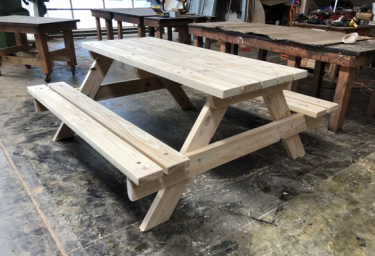 A Frame 1800 Pine Outdoor Timber Picnic Setting raw available to order now!