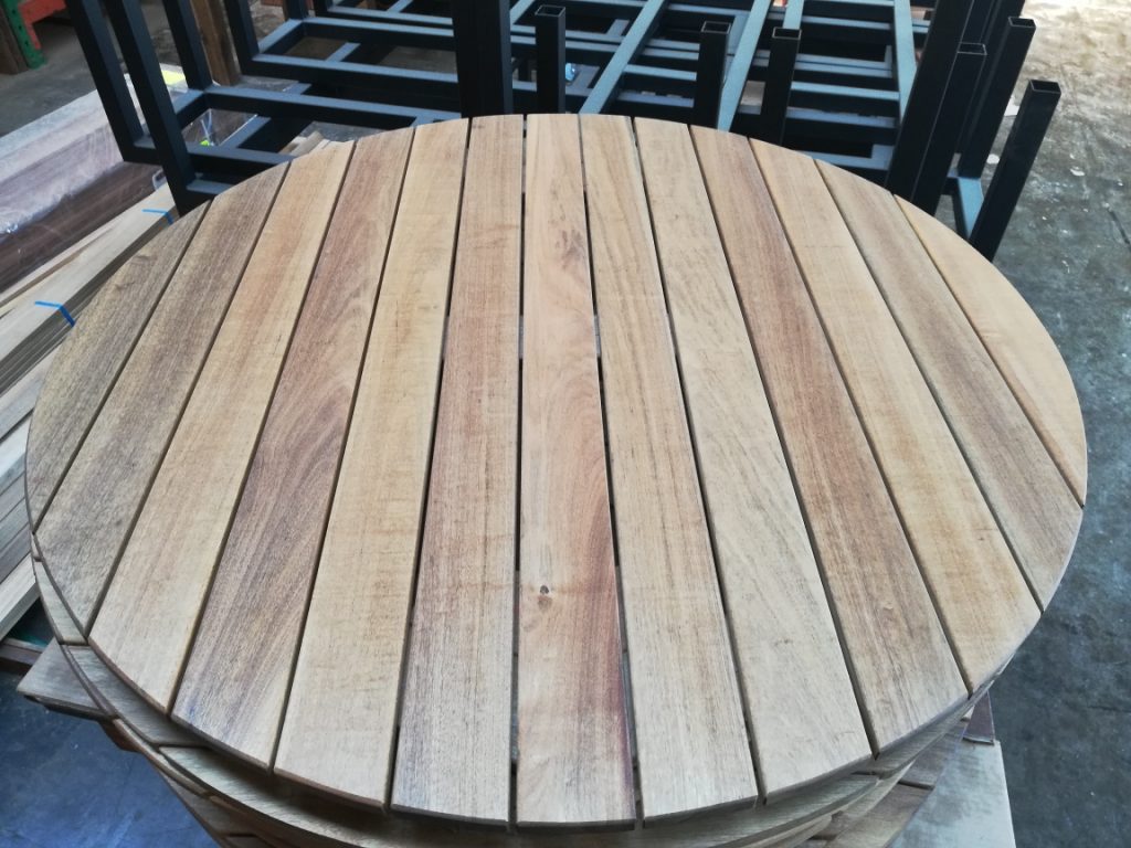 Outdoor furniture online Round 1200mm Teak Table Top Outdoor 