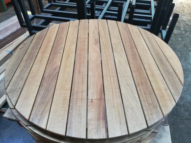 Round 1200mm Teak Table Top available to order now!