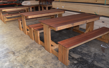 A Frame 5B Outdoor Timber Picnic Setting available to order now!