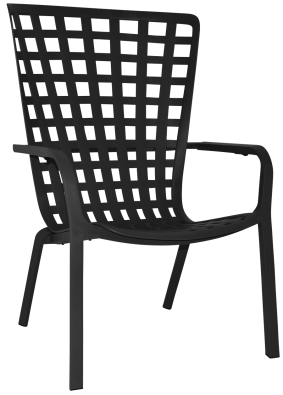 Folio Outdoor Armchair colour anthracite available to order now!