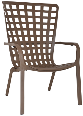 Folio Outdoor Armchair colour taupe available to order now!