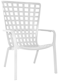 Folio Outdoor Armchair colour white available to order now!