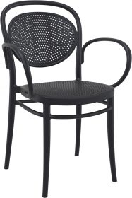 Marcel Outdoor Armchair colour BLACK available to order now!