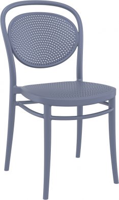 Marcel Outdoor Chair colour ANTHRACITE available to order now!