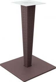 Riva Outdoor Table Base colour CHOCOLATE available to order now!