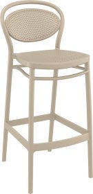 Marcel Outdoor Stool 750mm colour TAUPE available to order now!