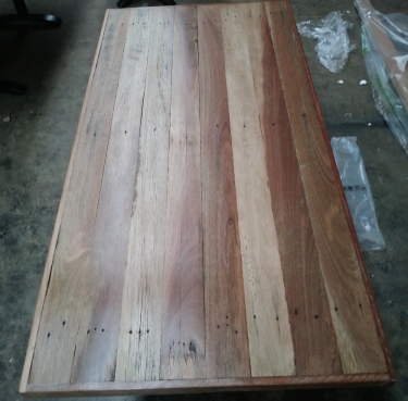 Recycled Timber Table Top rectangular available to order now!