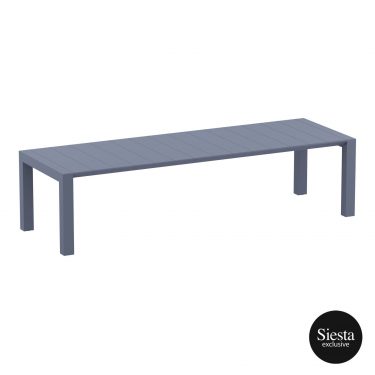 Vegas Outdoor Extendable Table 2600-3000mm colour ANTHRACITE available to order now!