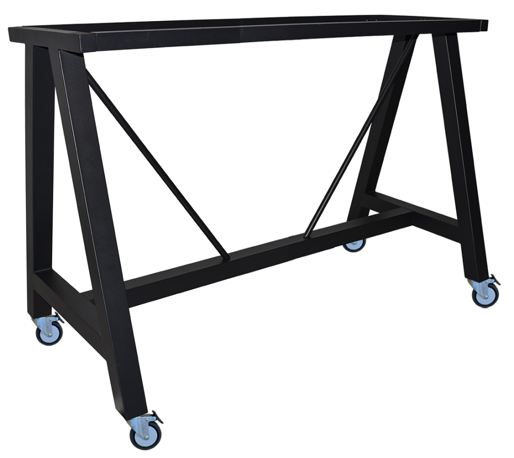 Dry Bar H1025 A Frame Base 1500mm with castors colour BLACK available to order now!