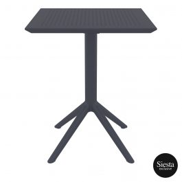 Sky Outdoor Folding Table 600 colour ANTHRACITE available to order now!