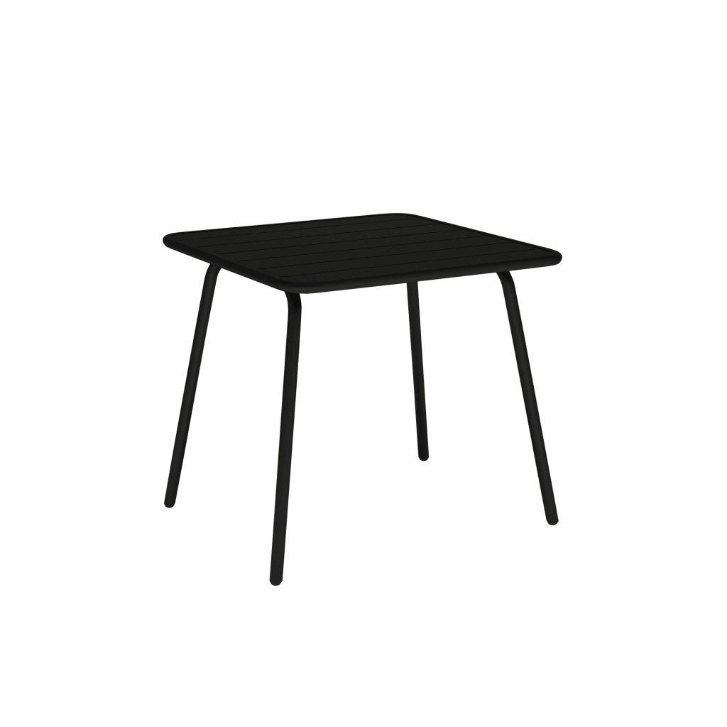 Lisbon Outdoor Table 800 colour BLACK available to order now!