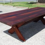 Rectangular Kirra XL 2950mm Kwila Outdoor Timber Table available to order now!