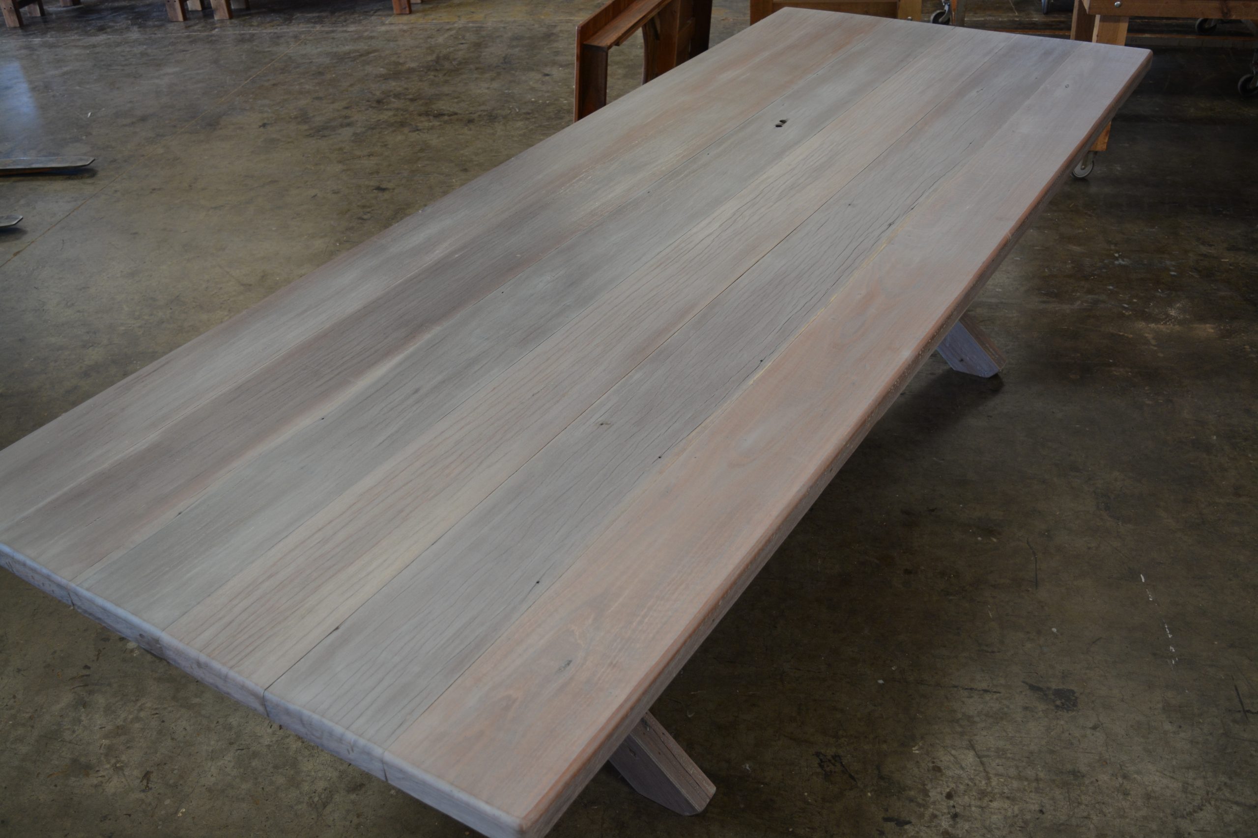 Recycled timber table BT available to order now