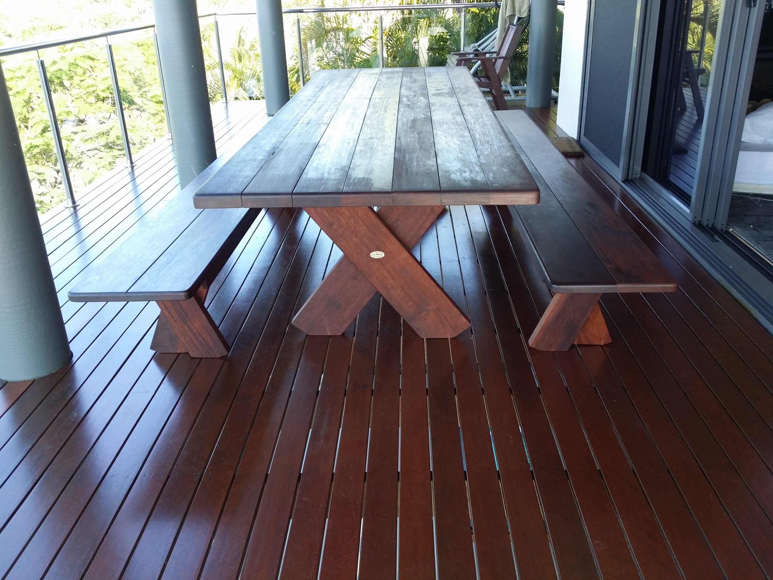 Kirra 2950 Kwila Outdoor Timber Setting available to order now