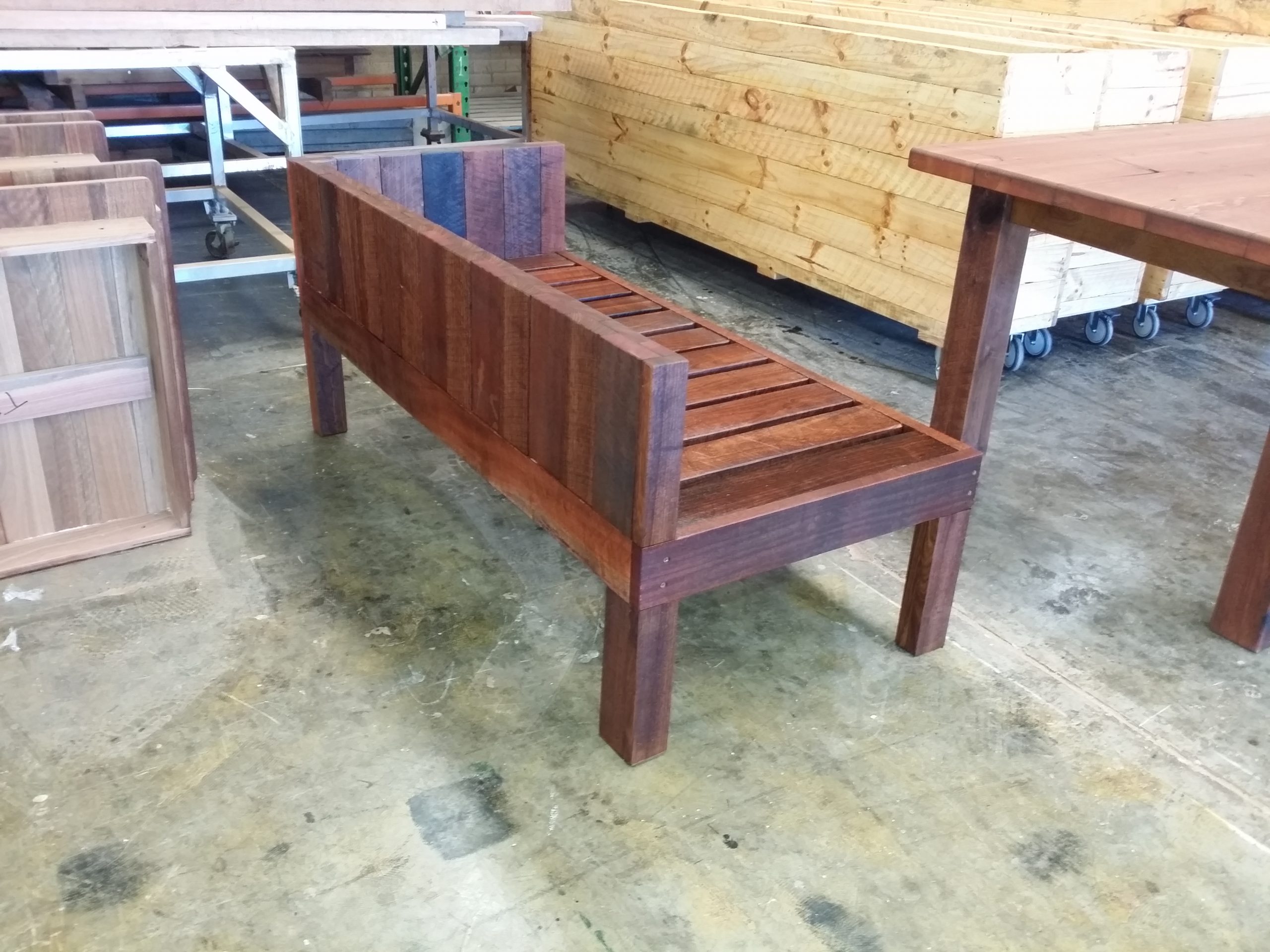 Recycled timber day bed available to order now