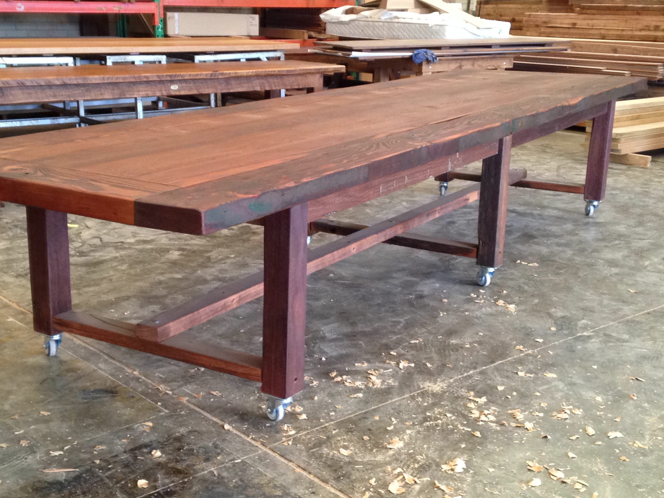 Recycled Timber Table BP available to order now