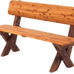 2-3 Seat High Back Cypress Outdoor Timber Bench available to order now!