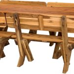 Tasman High Back Cypress Outdoor Timber Setting available to order now!