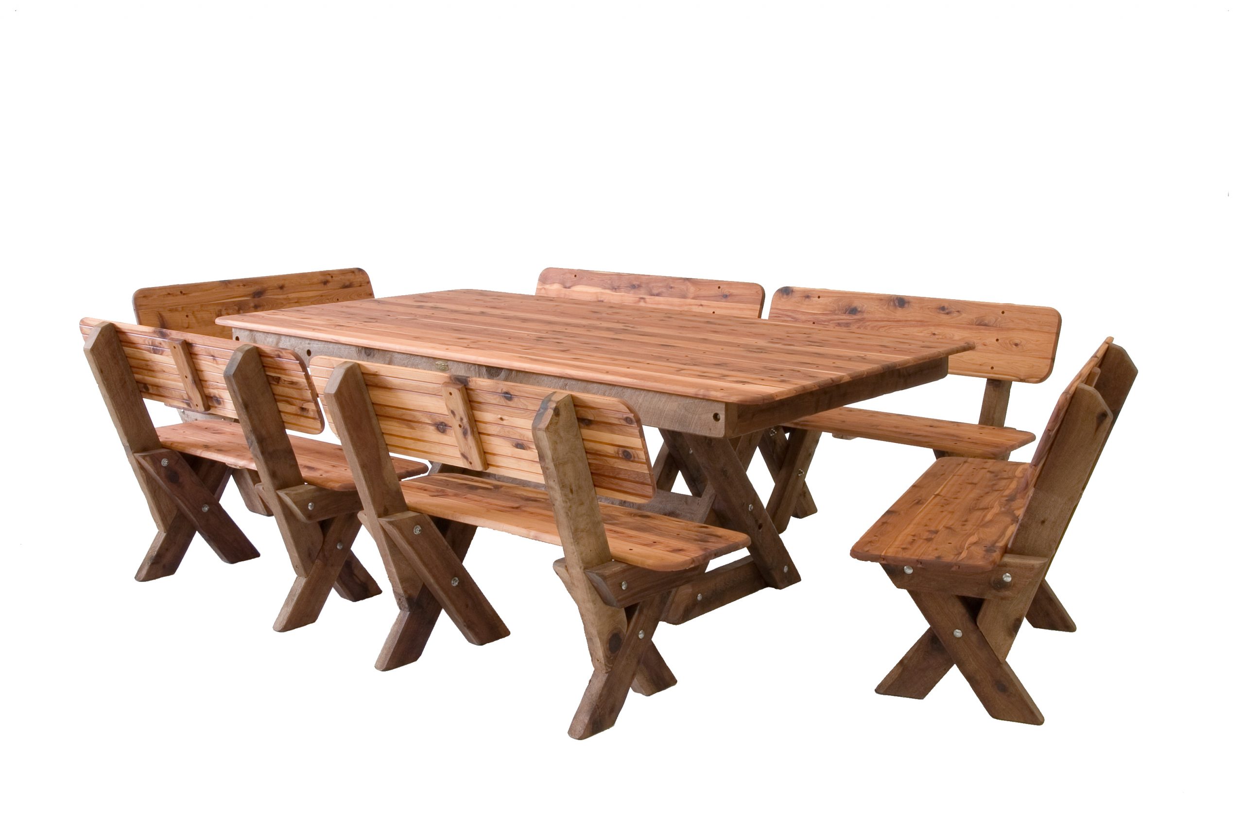 Yamba High Back Cypress Outdoor Timber Setting available to order now