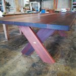 Rectangular Kirra XL 2700mm Kwila outdoor timber table available to order now!