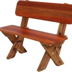 2 Seat High Back Kwila Outdoor Timber Bench available to order now!