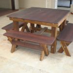 Southport 1200 Backless Kwila Outdoor Timber Setting available to order now!