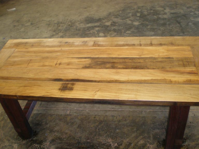 Recycled timber table MN available to order now!