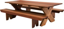 Kirra 2400 Kwila Outdoor Timber Setting available to order now!