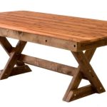 Yamba Cypress Outdoor Timber Table available to order now!