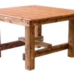 Square Southport 1400mm Cypress Outdoor Timber Table square legs available to order now!