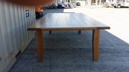 Rectangular Teak indoor timber table AP available to order now!