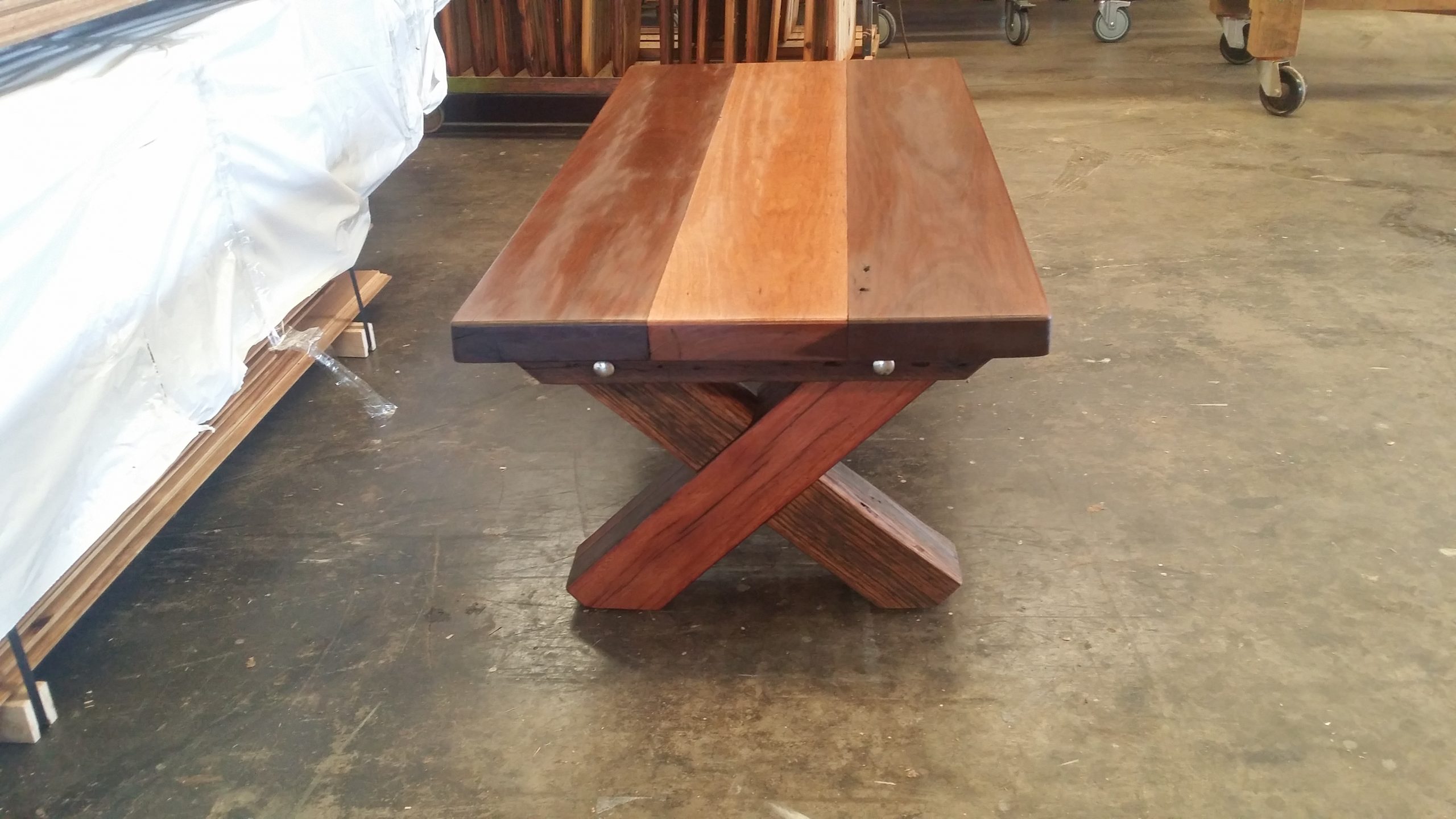 Recycled Timber Coffee Table P available to order now
