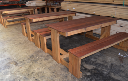 A Frame 5B Outdoor Timber Picnic Setting available to order now!