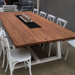 Bay Outdoor Teak Timber Table in TEAK available to order now!