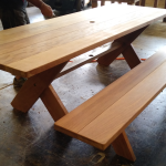 Rectangular Kirra 2100mm Teak Outdoor Timber Table available to order now!